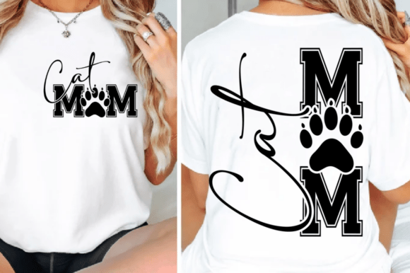 Cat Mom SVG, Cat Lover Pet Owner Mom PNG