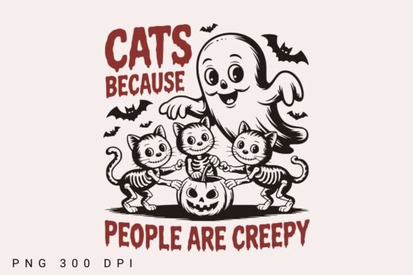 Cats Because People Are Creepy SVG