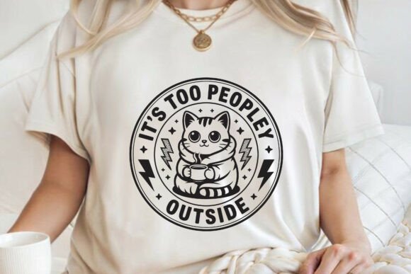 Funny Vintage Sarcastic Cat Quote SVG