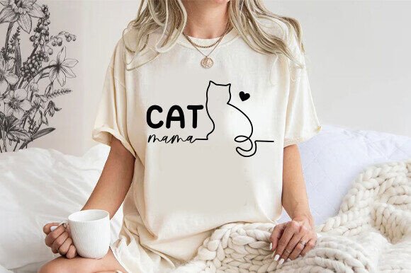 Mother’s Day Gift for Cat Mom SVG