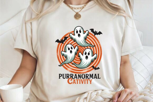 Purranormal Cativity Ghost Cat Shirt SVG