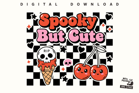 Spooky but Cute Halloween Ghost SVG PNG
