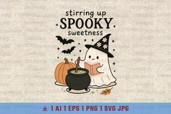 Spooky Halloween Hand Drawn PNG