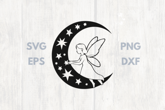 Starry Moon and Fairy