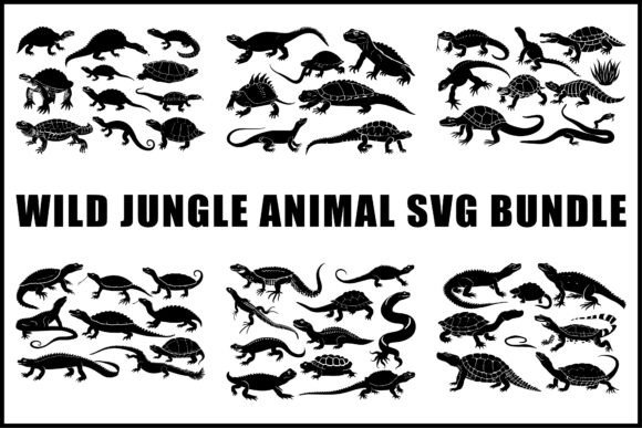 Wild Jungle Animal SVG Pack